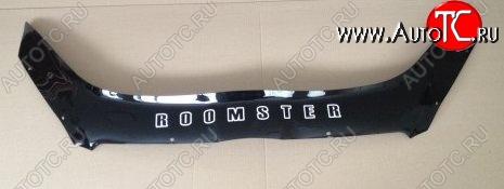 999 р. Дефлектор капота Russtal Skoda Roomster 5J дорестайлинг (2006-2010)  с доставкой в г. Пермь