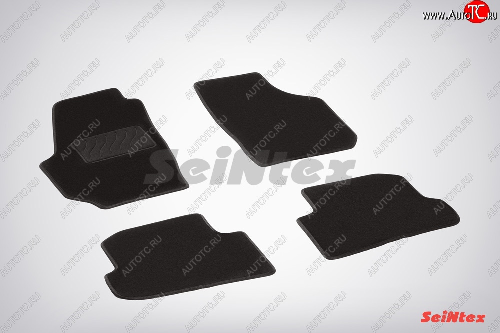 2 899 р. Износостойкие коврики в салон SeiNtex Premium LUX 4 шт. (ворсовые)  Skoda Roomster  5J (2006-2015) дорестайлинг, хэтчбэк рестайлинг  с доставкой в г. Пермь