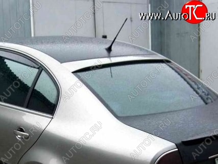 3 499 р. Козырёк на заднее стекло CT Skoda Superb седан 3U дорестайлинг (2001-2006) (Неокрашенный)  с доставкой в г. Пермь