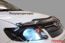 3 099 р. Дефлектор капота CA-Plastik Skoda Superb B8 (3V) лифтбэк дорестайлинг (2015-2019) (Classic черный, Без надписи)  с доставкой в г. Пермь. Увеличить фотографию 4