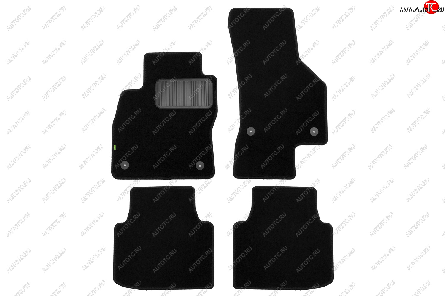 6 949 р. Текстильные коврики салона Klever Standart Liftback Skoda Superb B8 (3V) лифтбэк дорестайлинг (2015-2019) (Черные)  с доставкой в г. Пермь