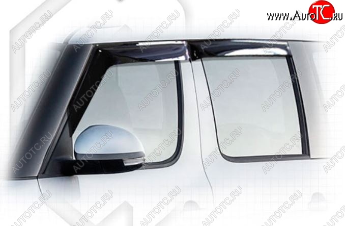 2 099 р. Дефлектора окон CA-Plastiс Skoda Yeti (2013-2018) (Classic полупрозрачный)  с доставкой в г. Пермь