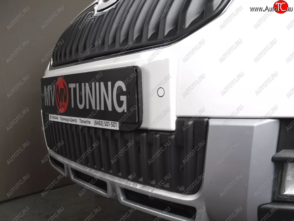 2 999 р. Заглушка воздухозаборника бампера (нижняя, OUTDOOR) MV-Tuning Skoda Yeti (2013-2018) (Текстурная поверхность)  с доставкой в г. Пермь