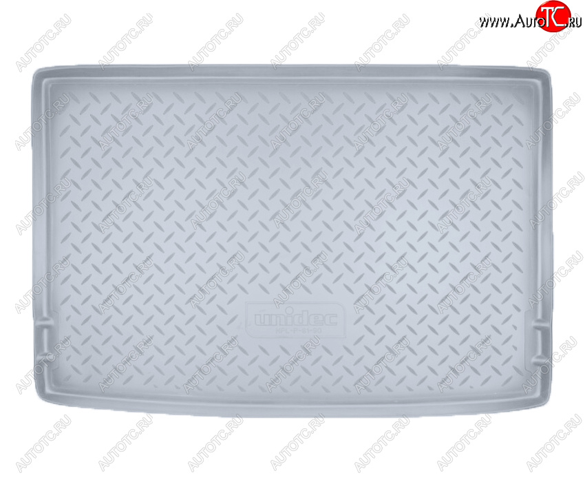 1 999 р. Коврик багажника Norplast Unidec  Skoda Yeti (2009-2018) (Цвет: серый)  с доставкой в г. Пермь