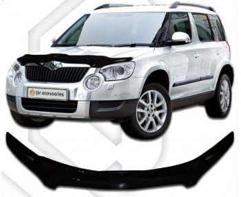 Дефлектор капота CA-Plastic Skoda Yeti (2009-2013)