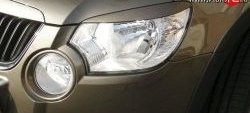 1 149 р. Реснички Sport v2 на фары Skoda Yeti (2009-2013) (Неокрашенные)  с доставкой в г. Пермь. Увеличить фотографию 3