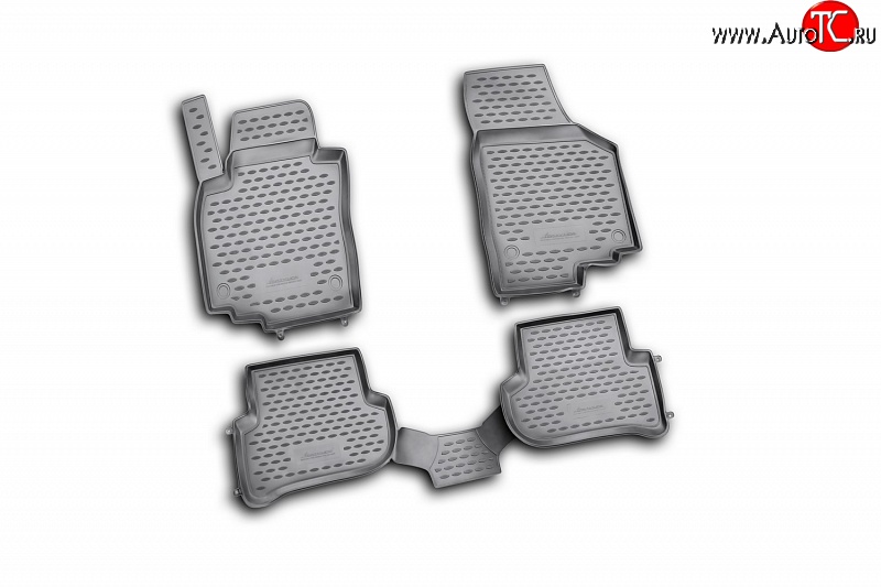 2 349 р. Коврики в салон Element 4 шт. (полиуретан) Skoda Yeti (2009-2013)  с доставкой в г. Пермь