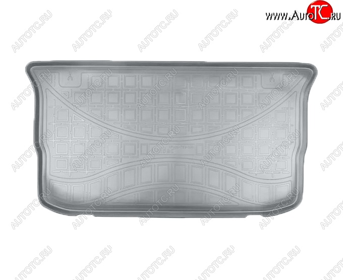 1 849 р. Коврик в багажник Norplast  Smart Forfour  W453 (2014-2020) 5 дв. (Серый)  с доставкой в г. Пермь