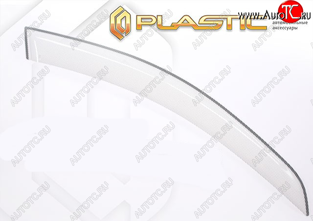 2 199 р. Дефлектора окон CA-Plastic  Sollers Argo (2022-2025) шасси (шелкография белая)  с доставкой в г. Пермь