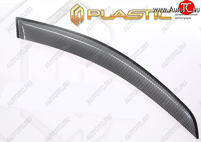 2 479 р. Дефлектора окон CA-Plastic  Sollers Argo (2022-2025) шасси (шелкография карбон-серебро)  с доставкой в г. Пермь