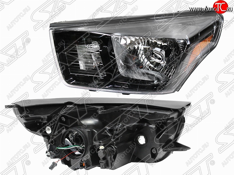 9 599 р. Левая фара SAT SSANGYONG Korando Sports (2012-2025)  с доставкой в г. Пермь