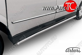 12 059 р. Защита порогов Arbori SSANGYONG Actyon Sport (2012-2025)  с доставкой в г. Пермь