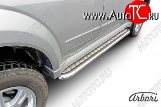 13 769 р. Защита штатных порогов с листом Arbori  SSANGYONG Actyon Sport (2012-2025)  с доставкой в г. Пермь