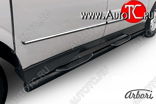 7 379 р. Защита порогов Arbori SSANGYONG Actyon Sport (2012-2025)  с доставкой в г. Пермь