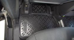 2 399 р. Коврики в салон Aileron 4 шт. (полиуретан)  SSANGYONG Actyon Sport (2012-2025)  с доставкой в г. Пермь. Увеличить фотографию 3