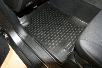 2 799 р. Коврики в салон Element 4 шт. (полиуретан)  SSANGYONG Actyon Sport (2012-2025)  с доставкой в г. Пермь. Увеличить фотографию 3