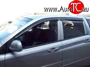 746 р. Дефлекторы окон (ветровики) Novline 4 шт  SSANGYONG Actyon  1 (2006-2010)  с доставкой в г. Пермь