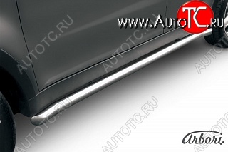 12 869 р. Защита порогов Arbori SSANGYONG Actyon дорестайлинг (2010-2013)  с доставкой в г. Пермь