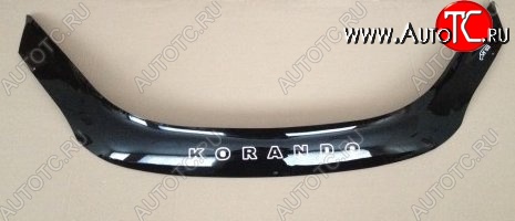 999 р. Дефлектор капота (рестайлинг) Russtal SSANGYONG Korando 3 дорестайлинг (2010-2025)  с доставкой в г. Пермь