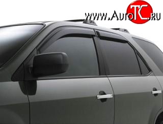 746 р. Дефлекторы окон (ветровики) Novline 4 шт SSANGYONG Kyron дорестайлинг (2005-2007)  с доставкой в г. Пермь