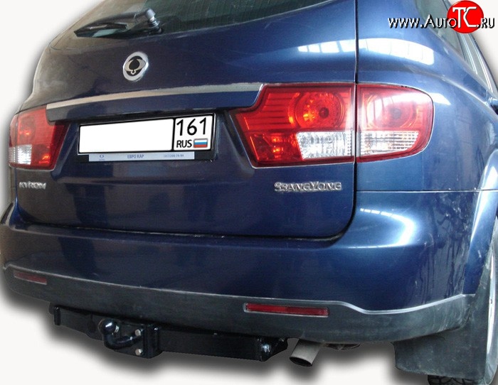 7 999 р. Фаркоп Лидер Плюс (до 1200 кг) SSANGYONG Rexton Y250 (2006-2012) (Без электропакета)  с доставкой в г. Пермь