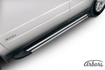 12 509 р. Порожки для ног Arbori Luxe Black SSANGYONG Kyron рестайлинг (2007-2016)  с доставкой в г. Пермь. Увеличить фотографию 2