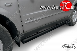 6 569 р. Защита порогов Arbori SSANGYONG Kyron рестайлинг (2007-2016)  с доставкой в г. Пермь