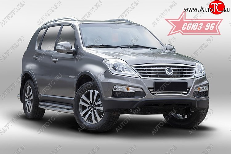 4 679 р. Декоративный элемент воздухозаборника Souz-96 (d16) SSANGYONG Rexton Y290 (2012-2017)  с доставкой в г. Пермь