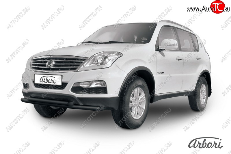 7 469 р. Обвес переднего бампера Arbori SSANGYONG Rexton Y290 (2012-2017)  с доставкой в г. Пермь