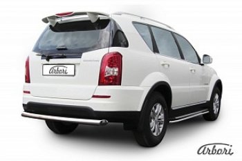 Защита заднего бампера Arbori SSANGYONG Rexton  Y290 (2012-2017)