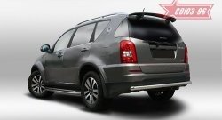 Защита заднего бампера d60 Souz-96 SSANGYONG Rexton  Y290 (2012-2017)
