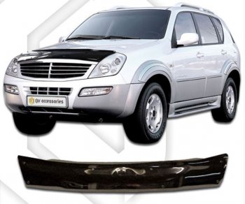 Дефлектор капота CA-Plastic SSANGYONG Rexton  Y200 (2001-2006)