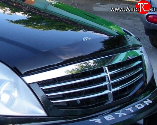 1 979 р. Дефлектор капота NovLine SSANGYONG Rexton Y200 (2001-2006)  с доставкой в г. Пермь