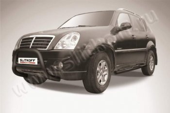 Кенгурятник d76 низкий SSANGYONG Rexton  Y250 (2006-2012)