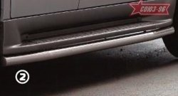 Защита штатных порогов Souz-96 (d42) SSANGYONG Rexton  Y250 (2006-2012)