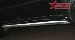 Защита порогов Souz-96 (d76) SSANGYONG Rexton  Y250 (2006-2012)