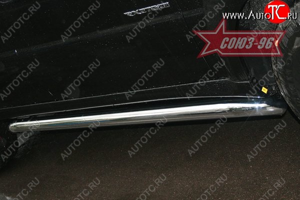 14 309 р. Защита порогов Souz-96 (d76)  SSANGYONG Rexton  Y250 (2006-2012)  с доставкой в г. Пермь