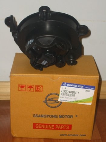 5 749 р. Противотуманная левая фара Оригинал SSANGYONG Rexton Y250 (2006-2012)  с доставкой в г. Пермь. Увеличить фотографию 11
