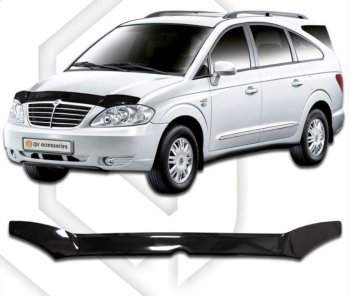 Дефлектор капота CA-Plastic SSANGYONG Rodius  1 (2004-2013)