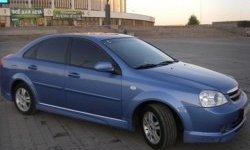 7 899 р. Пороги накладки Street Edition Daewoo Gentra KLAS седан (2012-2016) (Неокрашенные)  с доставкой в г. Пермь. Увеличить фотографию 3