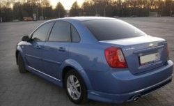 7 899 р. Пороги накладки Street Edition Daewoo Gentra KLAS седан (2012-2016) (Неокрашенные)  с доставкой в г. Пермь. Увеличить фотографию 4