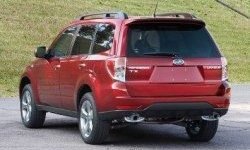 9 199 р. Спойлер CT Subaru Forester SJ рестайлинг (2016-2019) (Неокрашенный)  с доставкой в г. Пермь. Увеличить фотографию 2