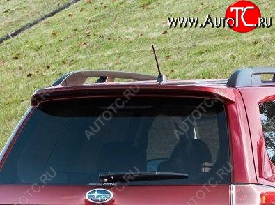 9 199 р. Спойлер CT Subaru Forester SJ рестайлинг (2016-2019) (Неокрашенный)  с доставкой в г. Пермь