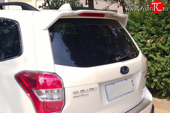 2 549 р. Спойлер M-VRS Subaru Forester SJ рестайлинг (2016-2019) (Неокрашенный)  с доставкой в г. Пермь