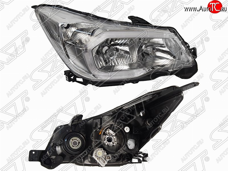 14 999 р. Правая фара передняя SAT (ксенон) Subaru Forester SJ дорестайлинг (2012-2016)  с доставкой в г. Пермь