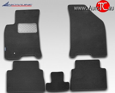 2 429 р. Комплект ковриков в салон Element 5 шт. (текстиль) Subaru Forester SJ дорестайлинг (2012-2016)  с доставкой в г. Пермь