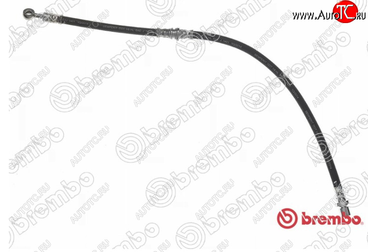 2 659 р. Правый передний тормозной шланг BREMBO Subaru Legacy BH/BE12 универсал (1998-2003)  с доставкой в г. Пермь