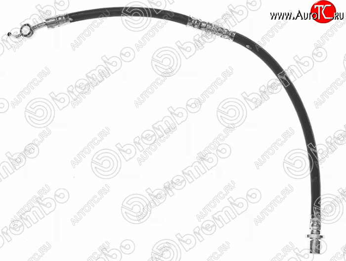 1 599 р. Левый передний тормозной шланг BREMBO Subaru Impreza GC седан (1992-2000)  с доставкой в г. Пермь