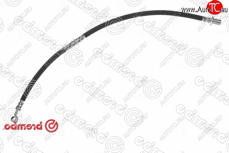 2 659 р. Правый задний тормозной шланг BREMBO Subaru Forester SF рестайлинг (2000-2002)  с доставкой в г. Пермь