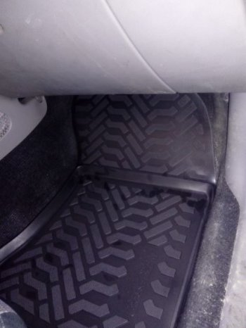 Комплект ковриков в салон Aileron 3D (с подпятником) Subaru Forester  SG (2002-2005) дорестайлинг